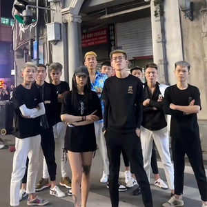 意弄断肠人淘宝快手花百万同款潮牌纯棉短袖t恤男社会精神小伙夏季