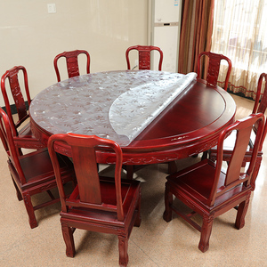 定制pvc圆桌桌布彩色软玻璃圆形桌垫防水圆形台布防油防烫茶几垫