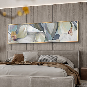 00黄维维98淘宝北欧风客厅沙发背景墙挂画卧室床头笔画简约抽象艺术