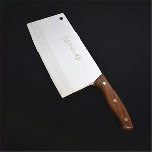 通海菜刀纳古刀通海刀家用厨房刀具手工锻打伟光厨师用桑刀(大型)