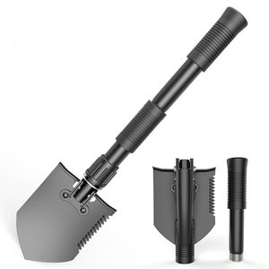 小号工兵铲户外多功能铁锹可折叠车载多用途兵工铲铁楸野外小铲子