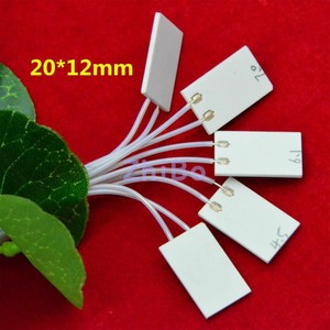 加热片mch陶瓷发热片微型平板加热器3.7v7v12v24v功率可调20*12mm