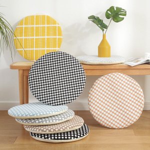 圆形坐垫地上加厚防滑椅垫办公室久坐小座垫学生宿舍椅子凳子屁垫