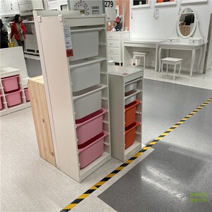 济南ikea宜家舒法特儿童玩具储物柜收纳架书架置物架正品国内代购