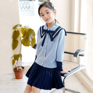 12岁女孩校服