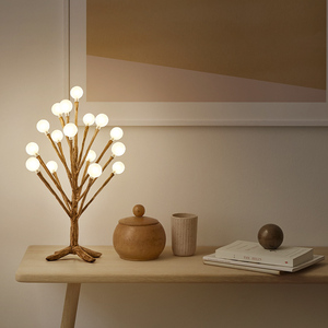北欧风树枝灯具