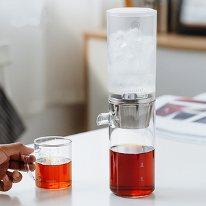 冰滴壶咖啡冷萃壶萃茶冷泡壶滴漏式手冲咖啡壶家用玻璃滤纸过滤壶