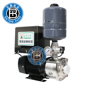 台湾三淼SMI5-4全不锈钢变频恒压稳压泵家用别墅用增压泵自动水泵