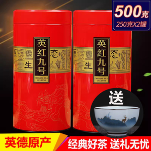 英德红茶英红九号 广东特产新茶叶 罐装散装浓香英九1959高档礼盒