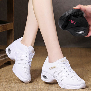 杨丽萍舞蹈鞋 夏季广场舞女鞋跳舞鞋 2021新款软底白色广场舞鞋女