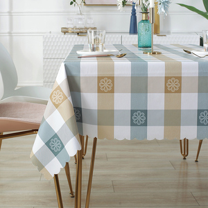 pvc桌布防水防油免洗茶几餐桌布布艺客厅北欧风格长方形家用台布