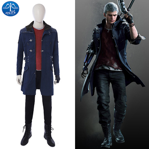漫路云霄 鬼泣5尼禄cos服同款风衣外套全套游戏cosplay服装衣服男