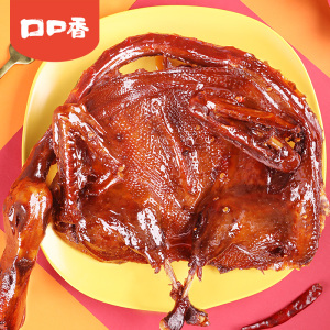 口口香锁鲜辣酱鸭328g短保酱板鸭湖南特产正宗风干手撕鸭熟食小吃