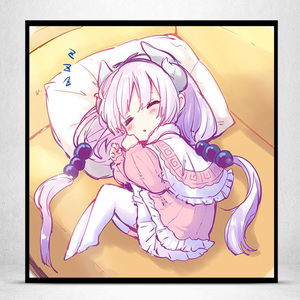 康娜十字绣2020新款可爱卡通动漫人物线绣小幅小件手工自己绣刺绣