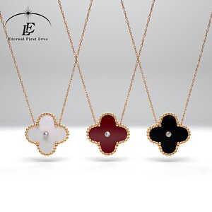 抖音同款【彤总贴米】 eternal first love幸运四叶草项链