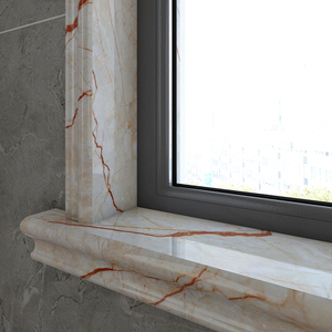 馨装大道窗台包边窗户边框自装窗台板自粘窗套飘窗台面装饰线条