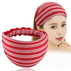 女士遮白发帽子宽边中老年人发带外出洗脸头饰包头巾头套发箍发卡