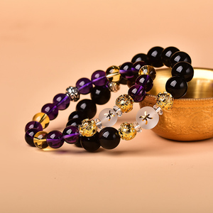 秘术吉祥物阁双鱼座逸福势手链双鱼座男女情侣幸运守护石12星座