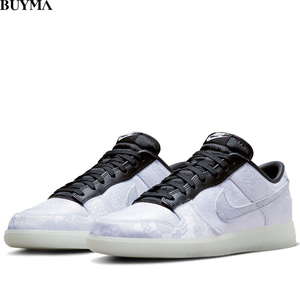 buyma体育 nike dunk low 白丝绸 三方联名藤原浩 板鞋fn0315-110