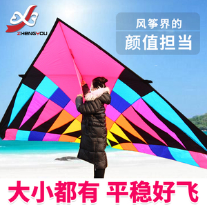 妖姬大型风筝专业高档伞布树脂杆碳素杆巨型微风易飞大人专用抗风
