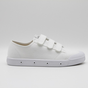 博汇 正品法国spring court帆布鞋休闲板鞋魔术贴小白鞋g2