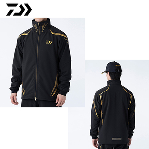 新款daiwa达瓦秋冬dj2121t保暖夹克长袖防水外套运动衫钓鱼衣服