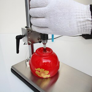 酒瓶切割机家用小型电动玻璃陶瓷异形切瓶器做花盆瓶打磨钻孔电钻