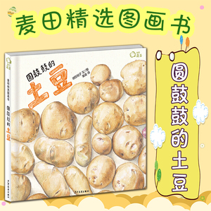 圆鼓鼓的土豆 麦田精选图画书 绘本 3-6周岁植物蔬菜科普绘本 描绘