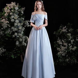 礼服女高中生十八岁成年礼少女公主生日宴会轻奢优雅连衣裙1人付款