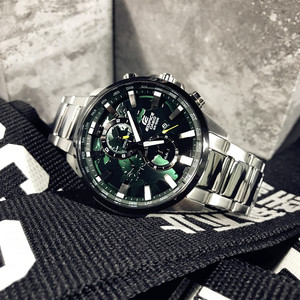 casio卡西欧手表男edifice地球之心设计商务休闲防水石英 efr-303