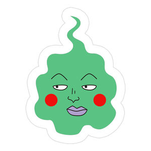 美琦动漫周边二次元小酒窝抱枕灵能百分百毛绒公仔玩具创意玩偶