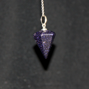 蓝砂石灵摆金沙石灵摆蓝砂石灵摆白水晶灵摆白幽灵灵摆能量石