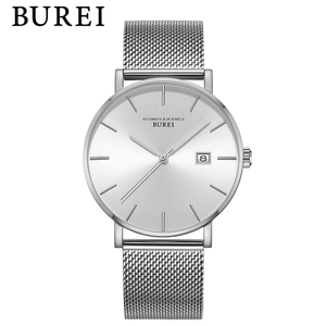 宝梭burei瑞士品牌手表男机械表全自动休闲男士腕表