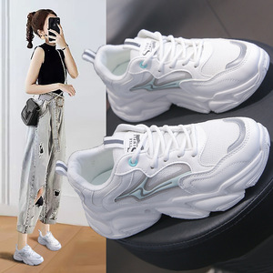 芭卜瑞名牌深港网红奥古斯都女鞋2021春夏欧洲站运动鞋休闲小白鞋