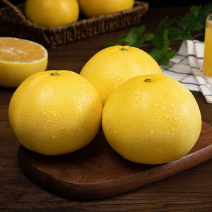 福建平和纯甜黄金葡萄柚子当季现摘水果黄金贡柚黄肉蜜柚11斤包邮