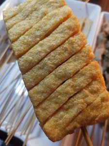 豆排 100串新鲜水煮豆腐干泡串麻辣烫火锅豆腐串兰花串关东煮食品
