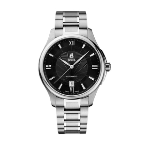 依波路ernestborel布拉克系列机械男表钢带手表腕表gs7350-5522a