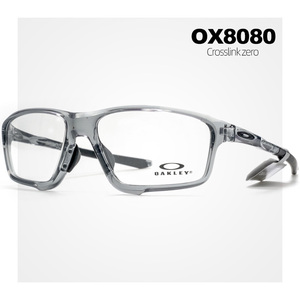 Oakley欧克利 运动休闲羽毛球光学全框近视透明骑行眼镜架OX8080