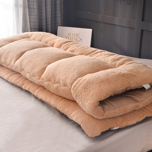 羊羔绒床垫90cm单人1.2冬天羊毛垫子1.0m床褥超软10加厚保暖1.5米