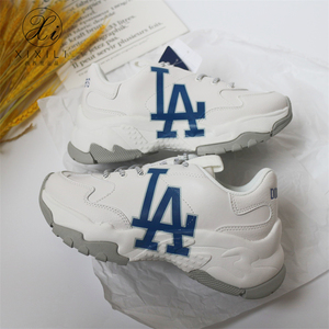 韩国mlb老爹鞋厚底增高女鞋la老花男鞋运动鞋潮休闲鞋3ashc101n