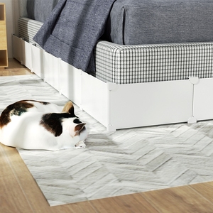 床底挡板防宠物钻床边隔板猫围栏沙发缝隙遮挡床围边护栏封挡神器