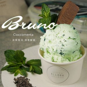 薄荷巧克力布鲁诺gelato意冰淇淋600g欧洲进口夏日清凉解暑