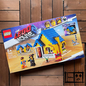 [nicole baby]lego 70831艾米特的梦幻飞屋和救援火箭 乐高大电影