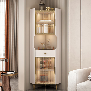 转角柜墙角柜三角形拐角柜置物架客厅边角柜直角转弯酒柜14人付款