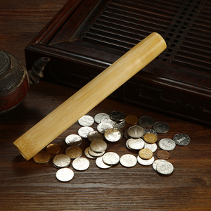 小号竹筒存钱罐小孩成人男女竹制可存可取硬币创意竹子储蓄罐家用