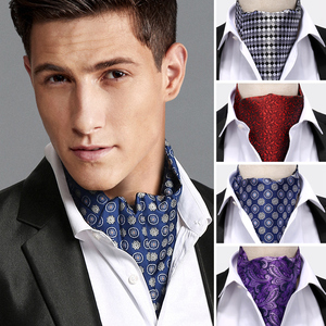 谛梵男装男士领巾英伦长款小方巾西装衬衫围巾百搭韩版丝巾潮围脖