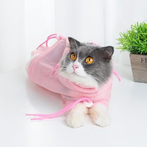 猫咪洗猫袋小猫洗澡专用防抓咬神器猫袋子多功能固定洗袋猫咪用品