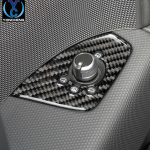 奥迪TT TTS配件专用改装碳纤维内饰车门拉手内控版面按键饰贴面板