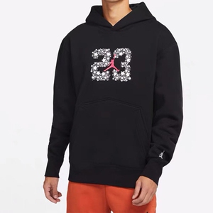 专柜正品 jordan 23加绒保暖运动休闲套头连帽卫衣dj0220-010-652