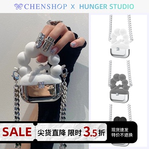 张俪同款Hunger Studio时尚耳机包身体包链新CHENSHOP设计师品牌